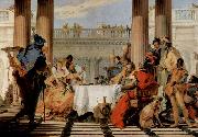 Giovanni Battista Tiepolo Das Bankett der Cleopatra